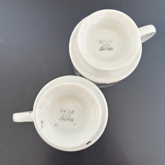 Holt Howard Merry Christmas Around the World Mugs Round Vintage Japan - Picture 5 of 6